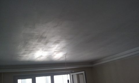 Последний слой должен лечь параллельно преобладающему освещению