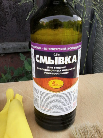 Универсальная смывка размягчает любые лакокрасочные покрытия Универсальная смывка размягчает любые лакокрасочные покрытия