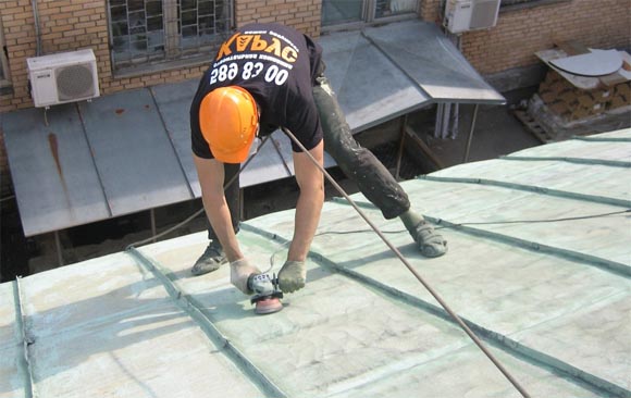 Зачистка ржавых участков Зачистка ржавых участков